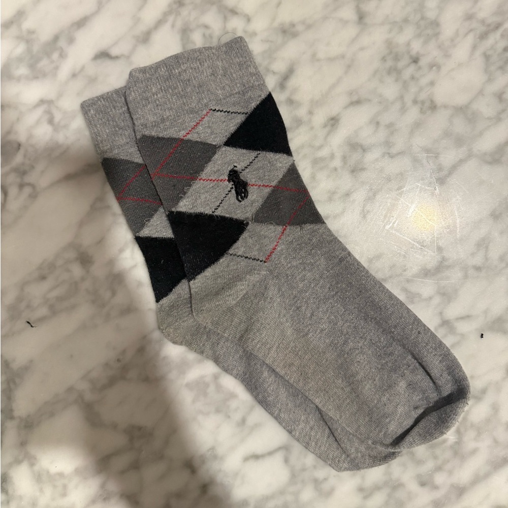 Polo Argyle Men's Dress Socks